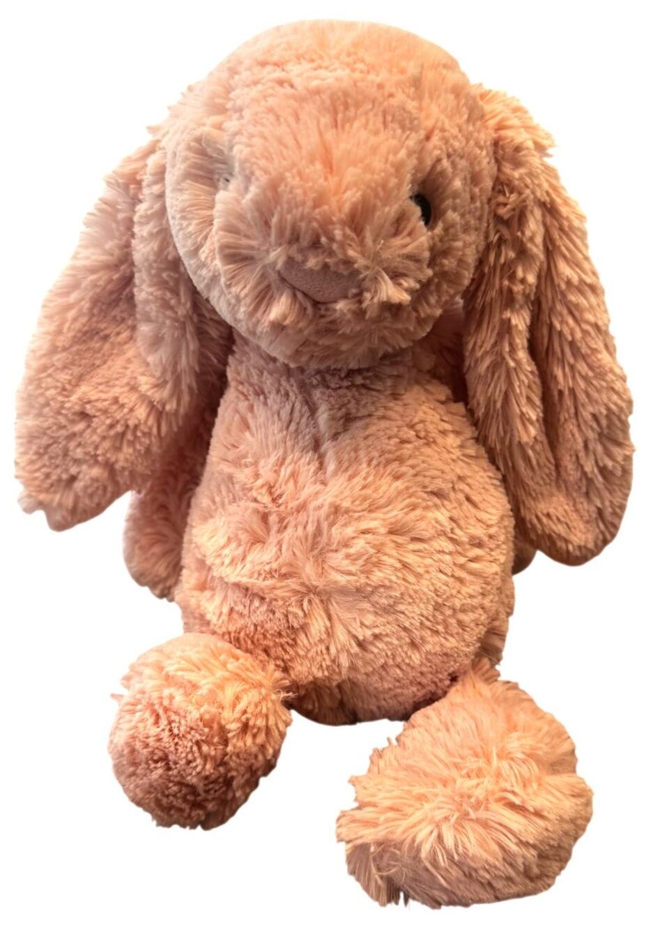 Retired Jellycat Blush Pink Bashful Bunny Medium 12” Plush Stuffed Toy